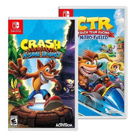 Crash team racing Crash bandicoot N sane trilogy Nintendo Switch ...
