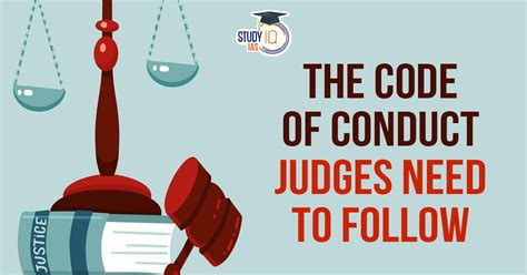 The Code of Conduct Judges Need to Follow