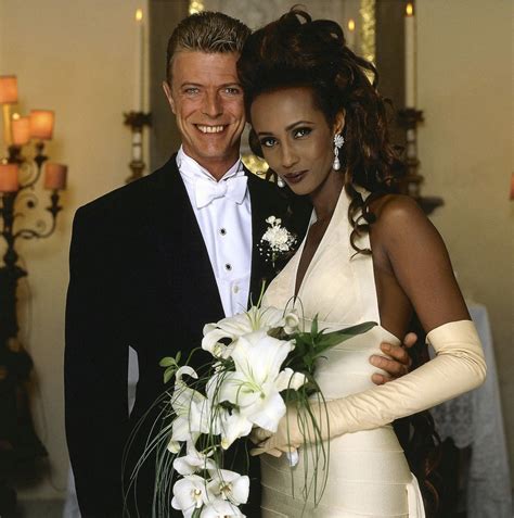 @ccurlzz | Iman and david bowie, David bowie and iman, Celebrity weddings