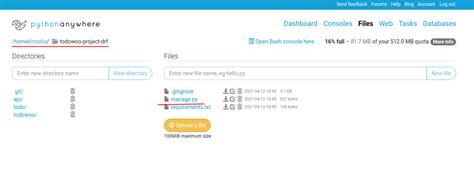 PythonAnywhere Django 的图像结果