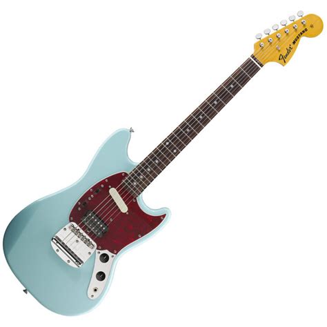 Fender Kurt Cobain Mustang Signature Guitar, Sonic Blue FREE Gift ...