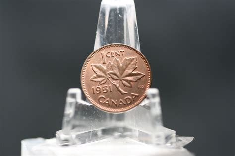 1951 Canada 1 Cent- George VI- AU - For Sale, Buy Now Online - Item #810203