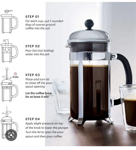 French press coffee brewing guide how to use a french press to brew ...