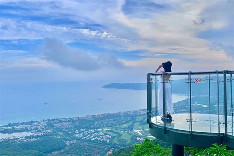 海南三亚七日游手机旅游海报在线图片制作-图怪兽