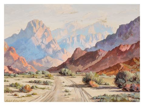 Ralph Arthur Lytle - 1940s Palm Springs Desert Landscape For Sale at ...
