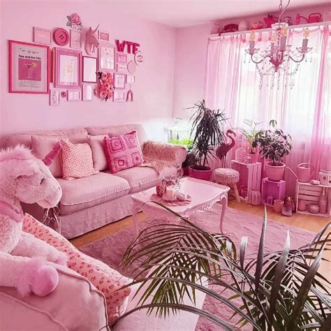 Pink Living Room Set | Cabinets Matttroy