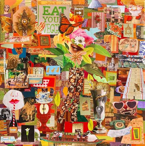 Magazine Collage Art