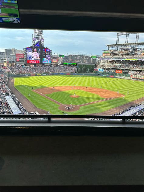 Checking in from the Legacy Club at Coors Field : r/Astros