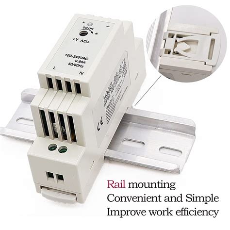 Buy Tanbupu DIN Rail Power Supply Switching Transformer DR 100-240VAC ...