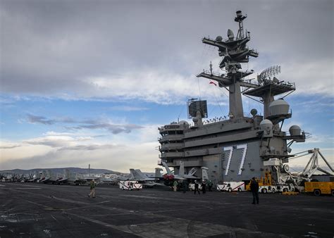 Washington Moving USS George HW Bush Aircraft Carrier Close To Turkey ...