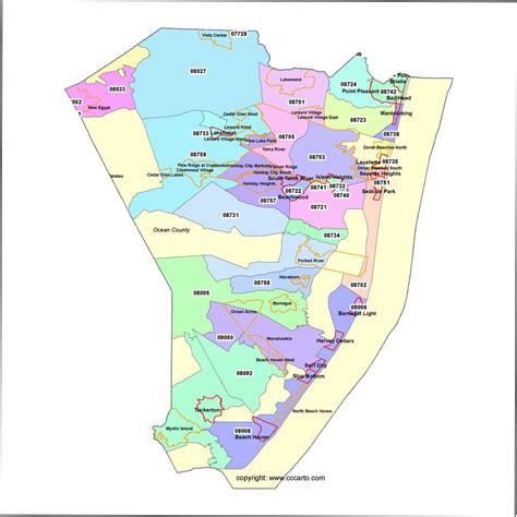 Map Of Ocean County Nj | Gadgets 2018
