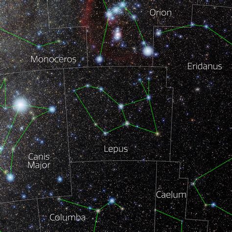 Lepus Constellation History Lepus Constellation Space Astronomy Hi Res