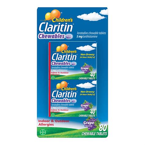 Claritin 24-Hour Non-Drowsy Allergy Relief Chewables | BJ's Wholesale Club