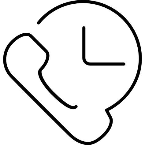 Logistics call center service time - Free business icons