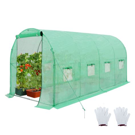 13 x 7 x 7 ft Tunnel Greenhouse_GHT91 – Eagle Peak Custom Canopy Tent
