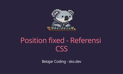 Image result for CSS Fixed Position