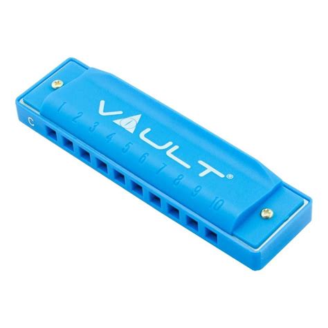 Buy Vault HA500 Key C 10-Hole Diatonic Harmonica/ Mouth Organ Online ...