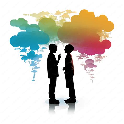 Turn And Talk Clip Art