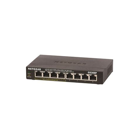 Buy NETGEAR SOHO Ethernet GS308P 8 Port Unmanaged Network Hub - TPSTech ...