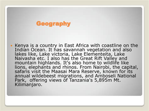 SOLUTION: Learn africa history kenyan history - Studypool
