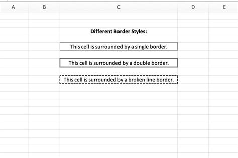 Image result for Excel Dot Borders Tutorial