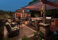 Outdoor Bar Kitchen by 20 Spectacular Outdoor Kitchens With Bars For Entertaining Outdoor Bar Kitchen