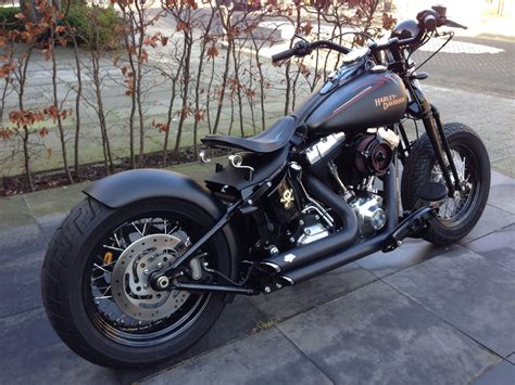 Harley Crossbones Conversion. Shadetree Fabrications fender kit ...