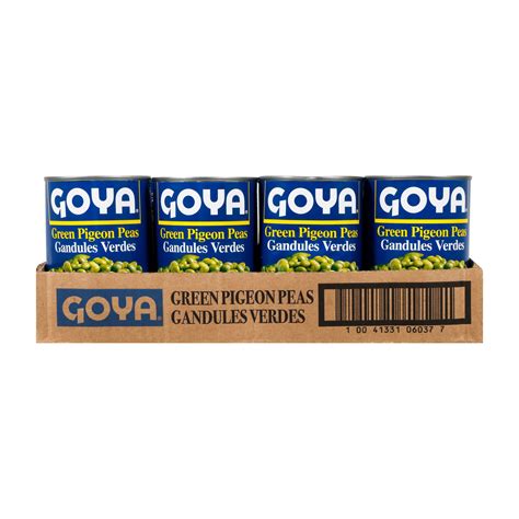 Goya Green Pigeon Peas Cans 15 oz (8-pk)