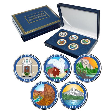 National Park Quarter Set - Colorized | The Patriotic Mint