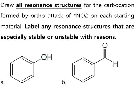 Answered: Draw all resonance structures for the… | bartleby