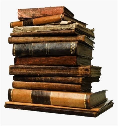Transparent Book Stack Png - Old Books Transparent Background, Png ...