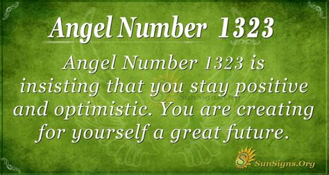 ≫ 1323 Angel Number – Signification et symbolisme