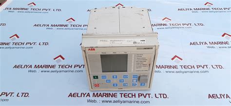 Abb Rem615 Motor Protection And Control Relay Relay Rem615E_D (Not Wor ...