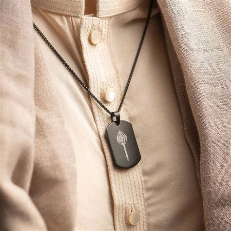 Hanuman Gada MicroCarved Tag Necklace : Tattva Soul Store – Tattva ...