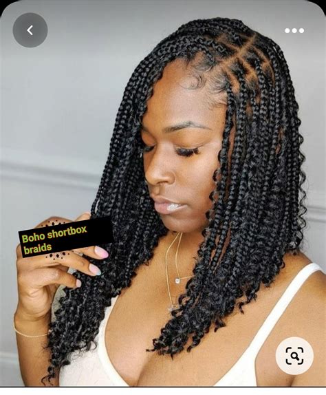 Boho Short Braided Wigs, Bohemiean curls,Bob Braids,Braided Wigs for ...