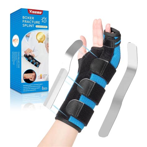 Amazon.com: YiYame Boxer Fracture Splint, Ulnar Gutter Splint Right ...
