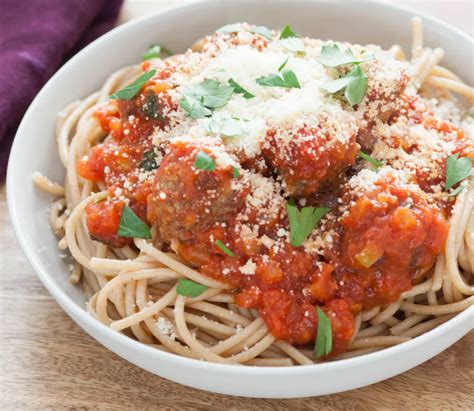 Whole wheat spaghetti