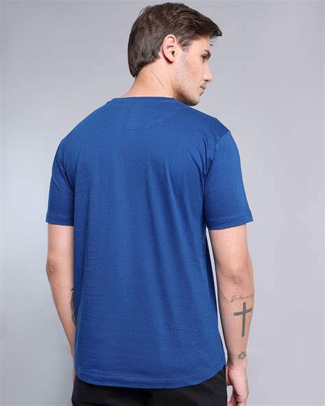 Cerulean Blue Soft Premium Cotton T-Shirt – Hamercop