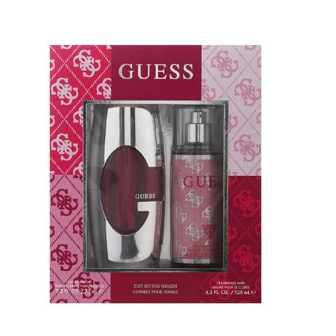 Guess Pink For Women Set Edp 75Ml + Fragrance Mist 125Ml