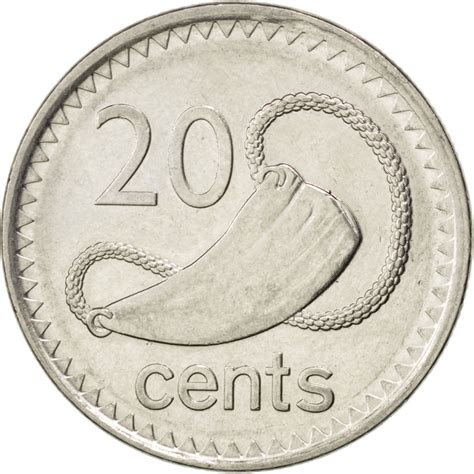 Twenty Cents, Coin Type from Fiji - Online Coin Club