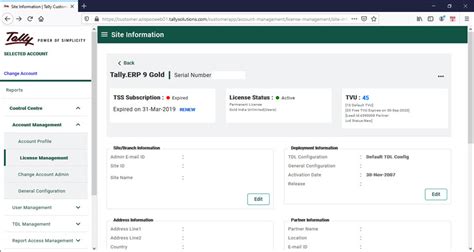 Tally Virtual User (TVU)