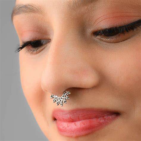 Floral Septum Nose ring – Totapari