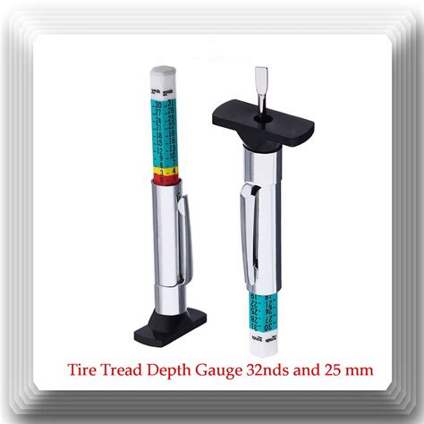 Lot 50 Tire Tread Depth Gauge 32nds and 25 mm Millimeters New – Swift Auto Parts & Supplies