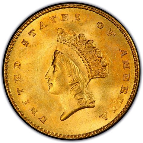 1854 Small Head Indian Princess Gold Dollar Values - Live Pricing ...