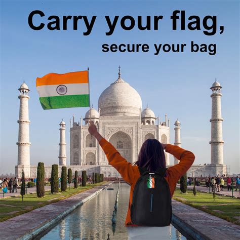 Indian Flag bag tags | Carry your Pride