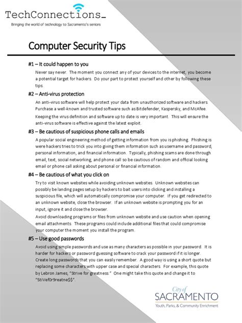 Basic Computer Security Tips 的图像结果