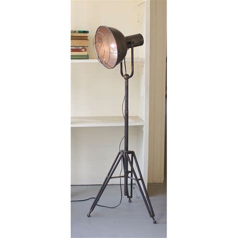 Kalalou Caged Studio Lamp - Solid Brass | Farmhouse floor lamps ...