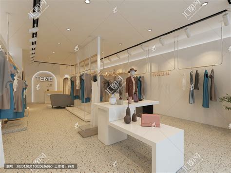服装店|空间|室内设计|贺ZHI - 原创作品 - 站酷 (ZCOOL)