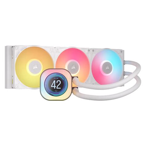 Corsair iCUE LINK TITAN 360 RX LCD Cpu Cooler, White