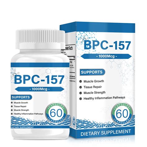 BPC 157 Peptide Capsules - 1000mcg BPC-157 Protective Compound for ...